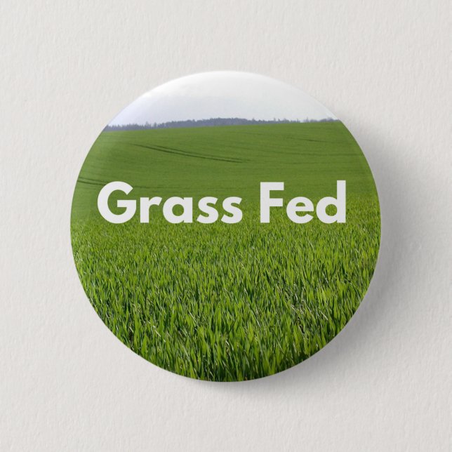 Grass Fed Button (Front)