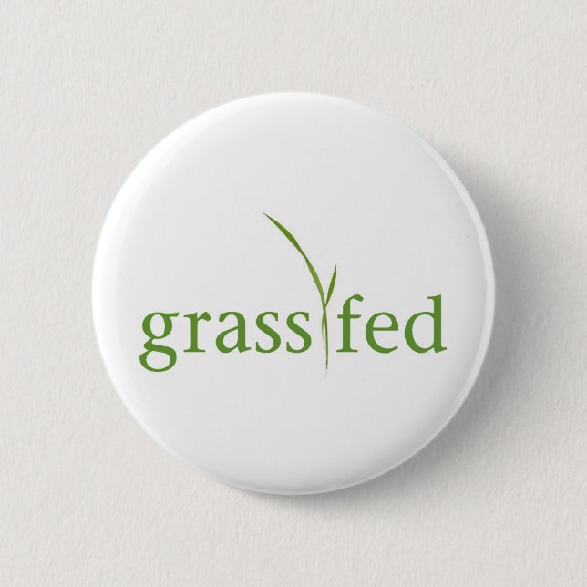 Grass Fed Button (Front)