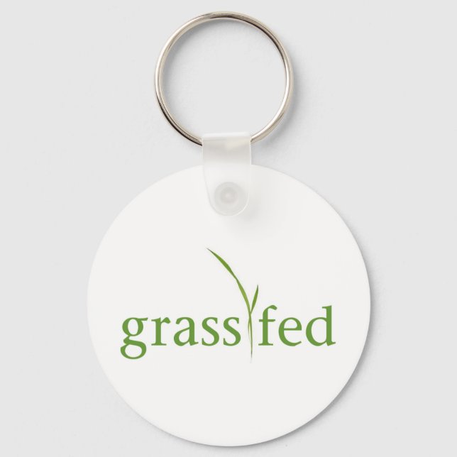 Grass Fed Keychain (Front)