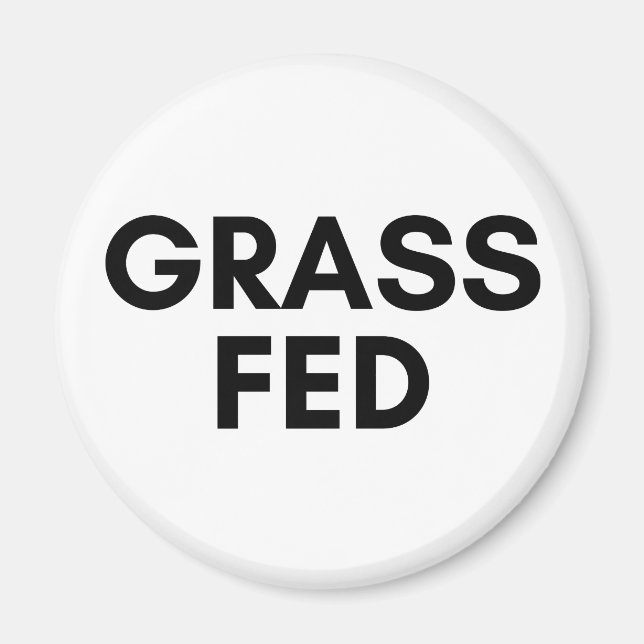 grass fed magnet (Front)