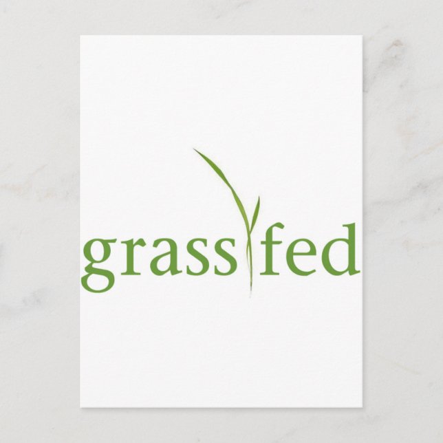 Grass Fed Postcard (Front)
