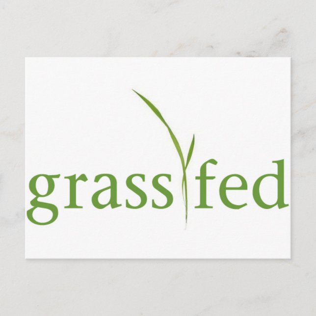 Grass Fed Postcard (Front)
