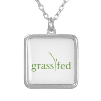 Grass Fed Silver Plated Necklace