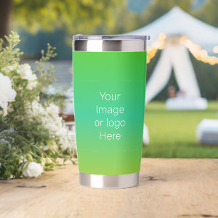 Grass Field Gradient Personalize With Logo Insulated Tumbler