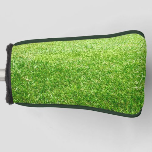 Grass Golf Head Cover