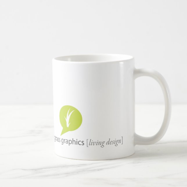 Grass Graphics Coffee Mug (Right)