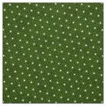 Grass green diamond polkadot fabric