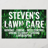 Create your Own Custom Lawn Care Business Flyer