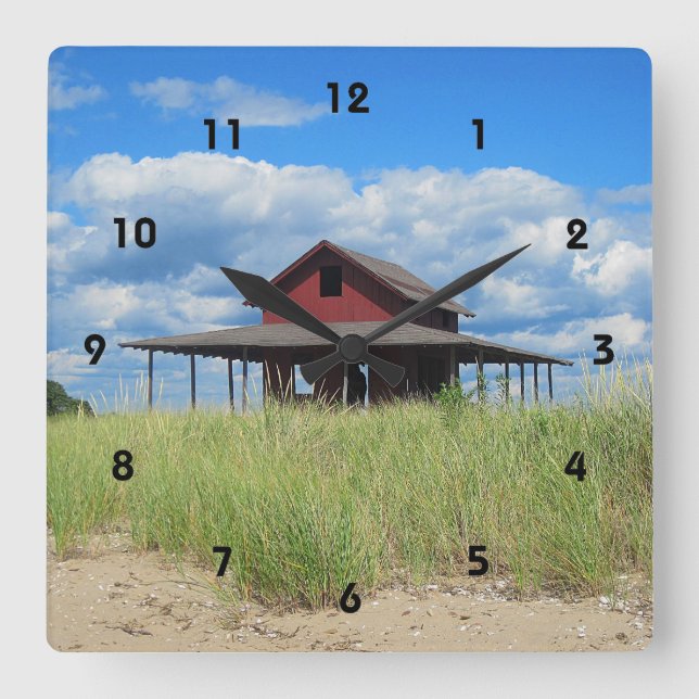 Grass Island Wall Clock (Front)