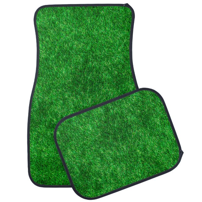 Grass lawn garden park ground car floor mat (Set)