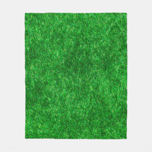 Grass lawn garden park ground fleece blanket
