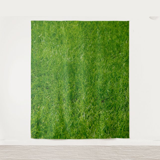 Grass Photo Backdrop Tapestry (Front)