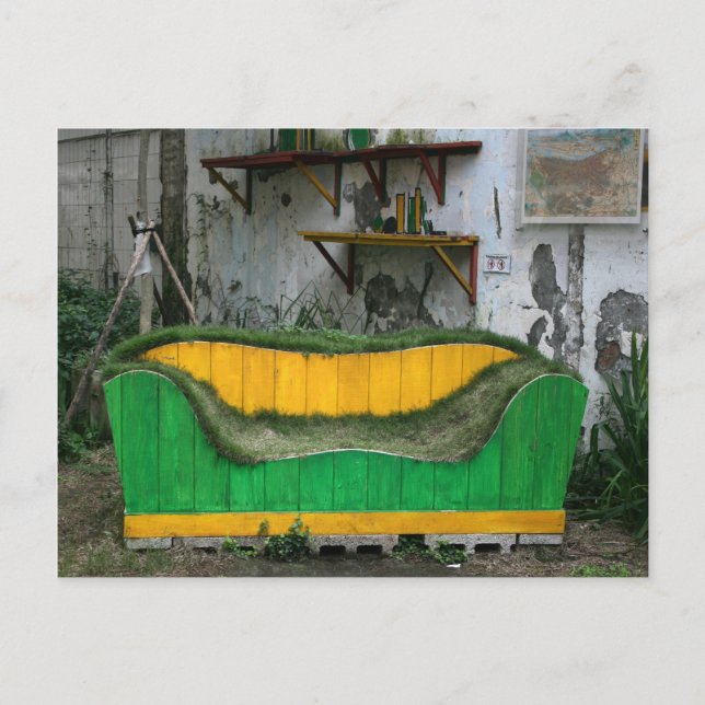 Grass sofa postcard (Front)