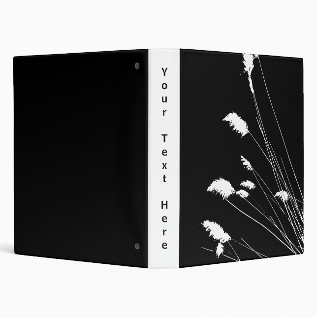 Grass Stems 3 Ring Binder (Background)