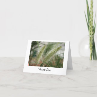 Grass Thank You Card