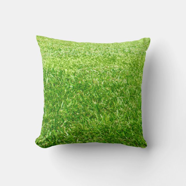 Grass Throw Pillow (Front)