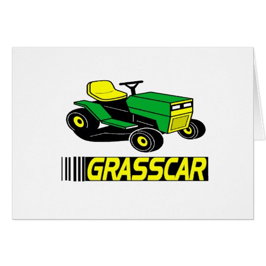 Grasscar T-shirts and Gifts. Card