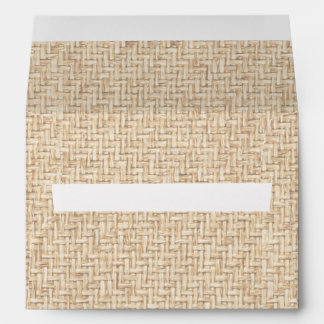 Grasscloth Texture A7 Envelope
