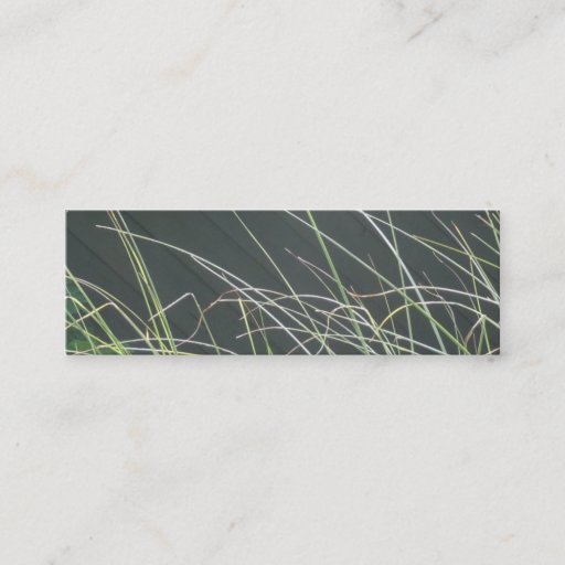 Customizable Grasses Business Card
