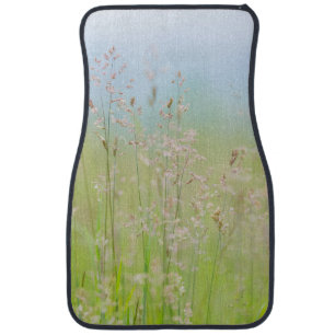 Grasses in motion car mat