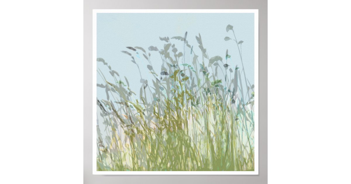 Grasses Poster | Zazzle