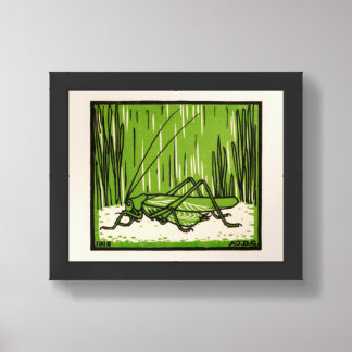 Grasshopper (1918) by Julie de Graag  Framed Art