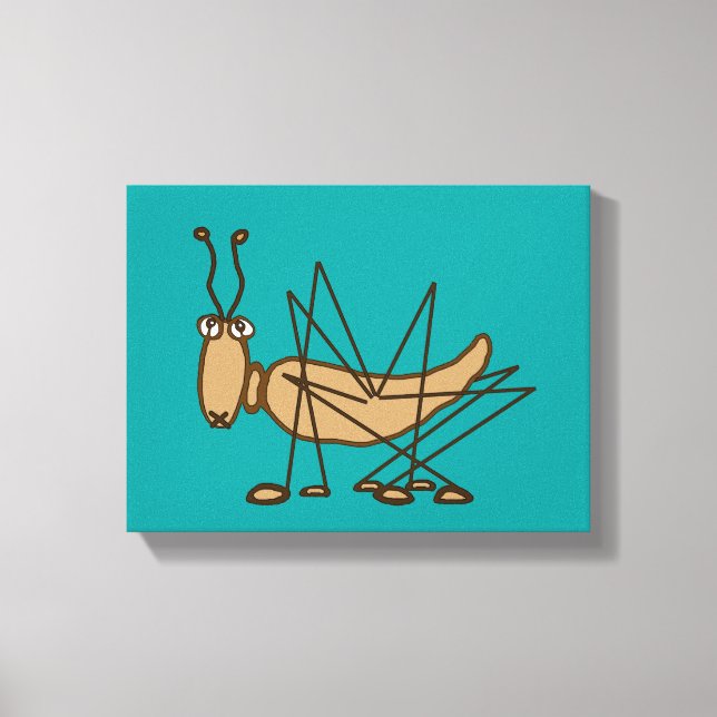Grasshopper Canvas Print (Front)