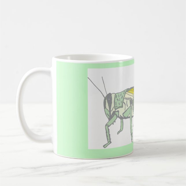 Grasshopper Coffee Mug (Left)