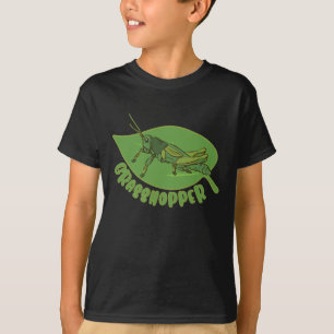 Grasshopper Gardener Nature Entomology Insect T-Shirt