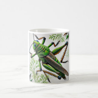 Grasshopper in natural environment 251024IREF222 - Coffee Mug