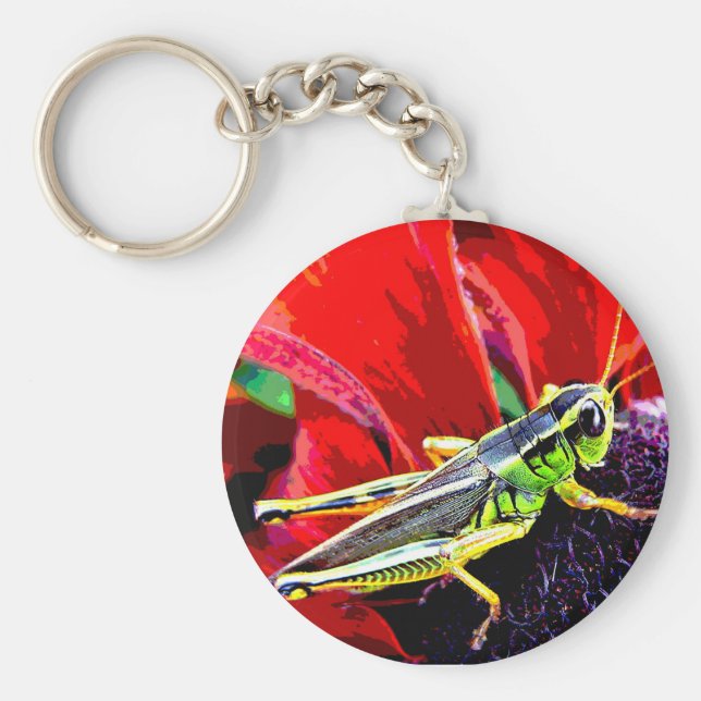 Grasshopper Keychain (Front)