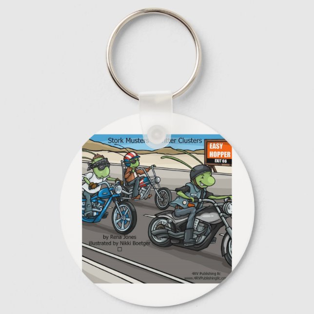 Grasshopper Keychain (Front)