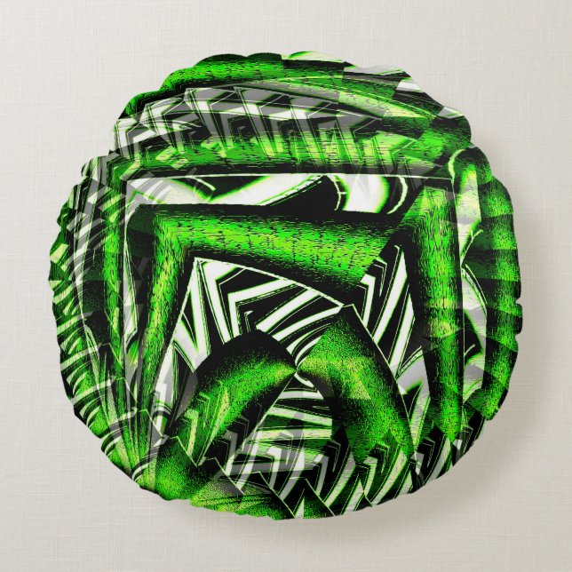 Grasshopper Legs...... Round Pillow (Front)
