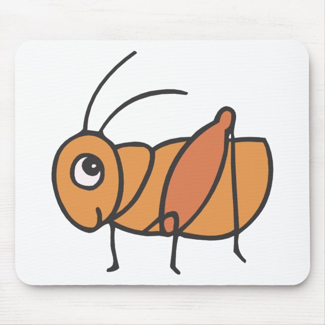 Grasshopper Mouse Pad (Front)