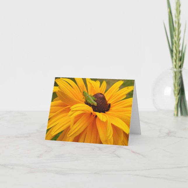 Grasshopper  thank you card (Front)
