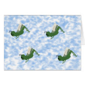 Grasshopper Whimsical Cartoon Art (Front Horizontal)