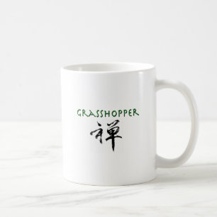Grasshopper with "Zen" symbol Coffee Mug