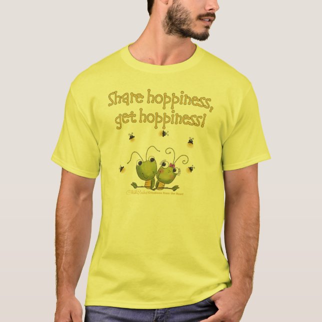 Grasshoppers Share Hoppiness T-Shirt (Front)