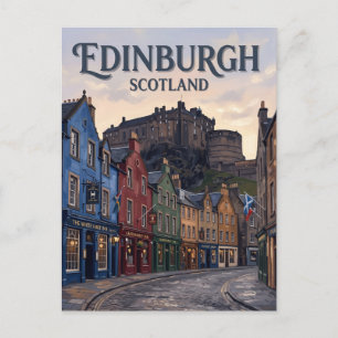 Grassmarket Edinburgh Scotland Postcard