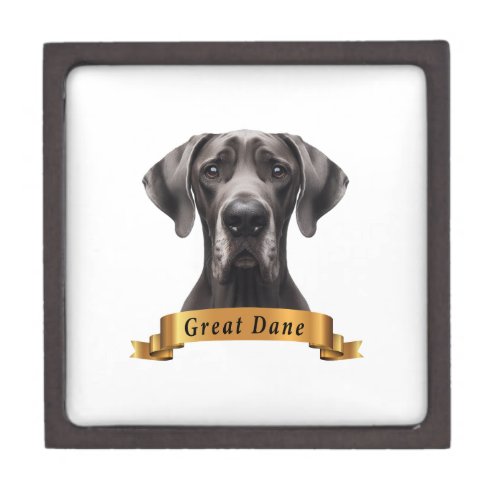 Grat Dane love friendly cute sweet dog Gift Box