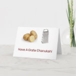 Grate Chanukah Card<br><div class="desc">Grate Chanukah Card. All royalties donated to the National Network of Abortion Funds (https://abortionfunds.org/).</div>