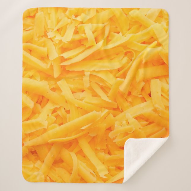 grated cheddar sherpa blanket (Front)