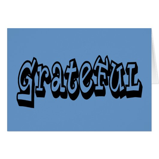 Grateful (Front Horizontal)