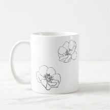 Grateful and Beautiful Rose Mug