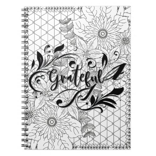Grateful Appreciation gift Notebook