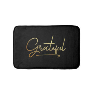 Grateful Bath Matt Bathroom Mat