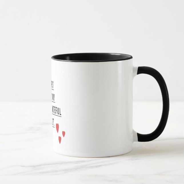 Grateful Beginnings Quote Mug – Start Each (Right)