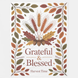 Grateful & blessed stylish Blanket New Home