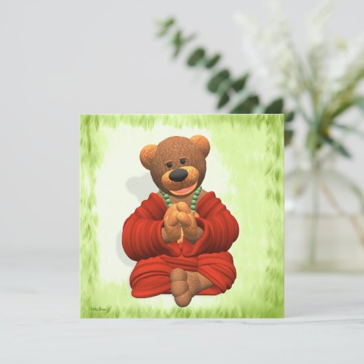 Grateful Buddha Bear (Standing Front)