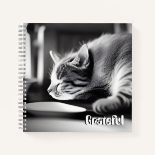 Grateful - Calm Cat Gratitude Journal